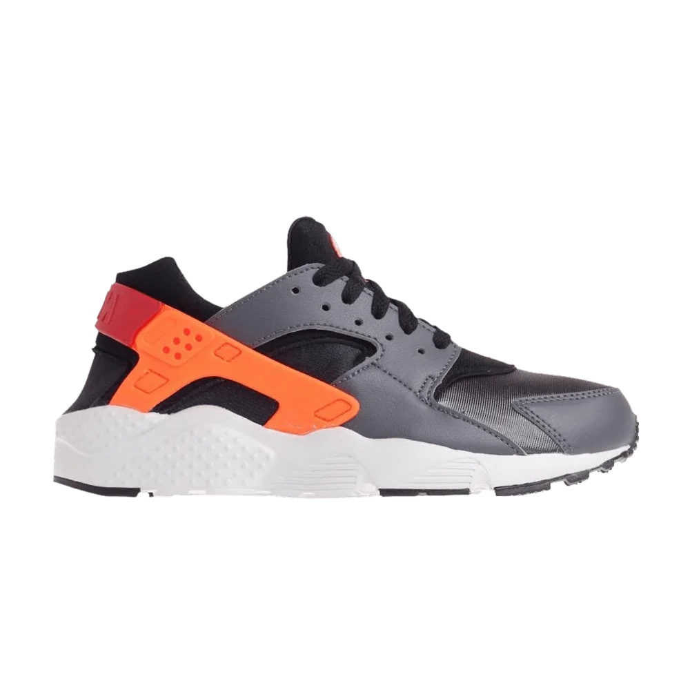 Krossovki-Nike-Huarache-Run-GS-Dark-Grey-Crimson
