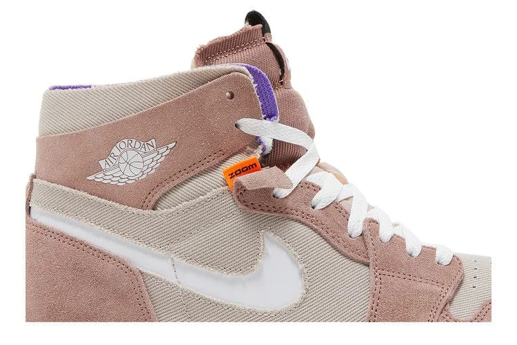 Кроссовки Air Jordan 1 High Zoom Comfort 'Fossil Stone'