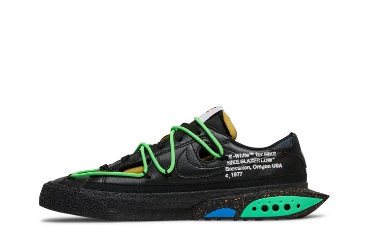 Кроссовки Off-White x Nike Blazer Low 'Black'