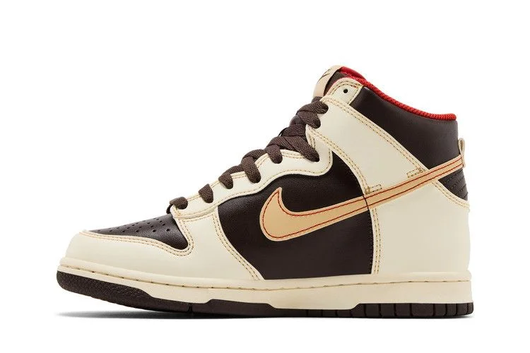 Кроссовки Nike Dunk High GS 'Baroque Brown'