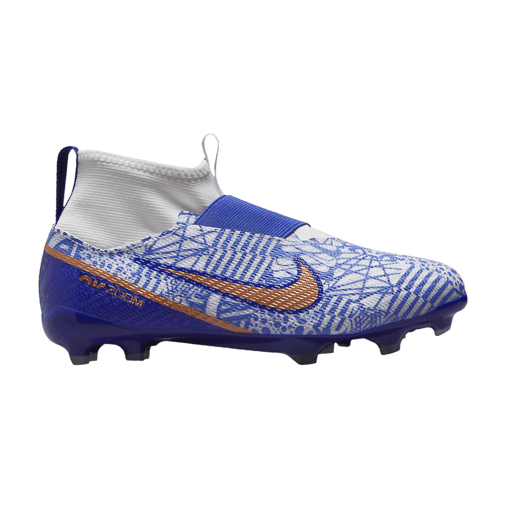 Кроссовки Nike Zoom Mercurial Superfly 9 Pro CR7 FG GS 'Azulejo'
