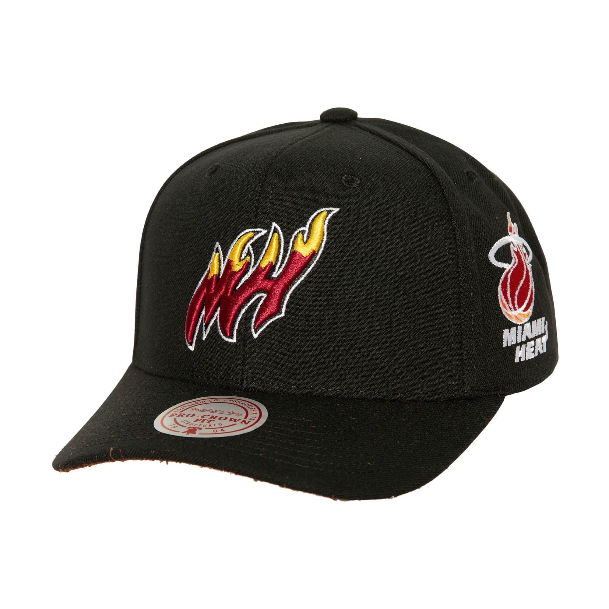 Mitchell-Ness-Icon-Grail-Pro-Snapback-HWC-Miami-Heat-Hat