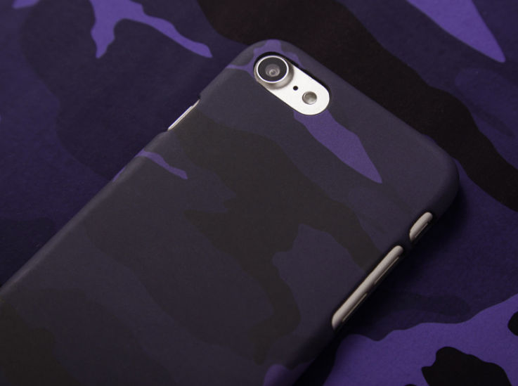 Чехол Inflation Case for iPhone 7 Purple Khaki
