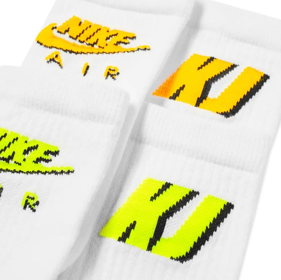 Спортивные носки Nike x Kim Jones Crew Socks White