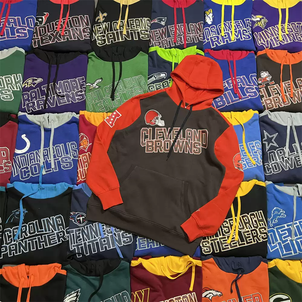 Спортивная толстовка Star co-branded football front and back printed embroidery sweatshirt