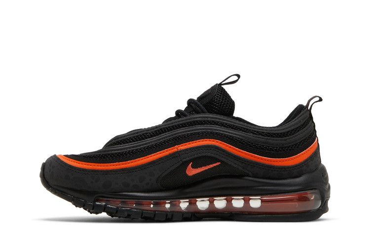 Кроссовки Nike Air Max 97 GS 'Black Safety Orange'