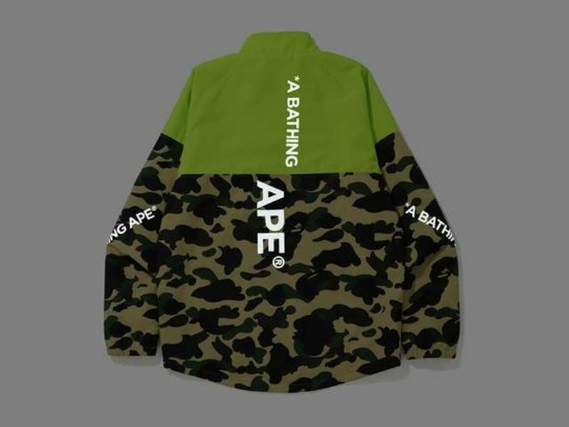 Куртка BAPE 1st Camo Cycling Jacket Yellow