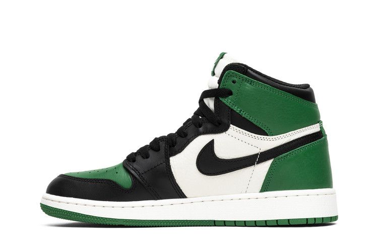 Кроссовки Air Jordan 1 Retro High OG GS 'Pine Green'