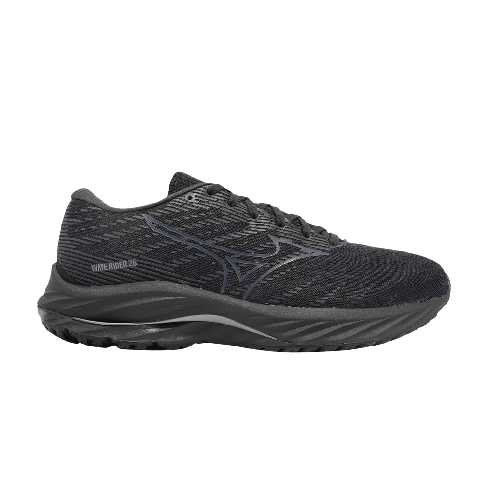 Krossovki-Mizuno-Wave-Rider-26-Super-Wide-Black-Dark-Grey