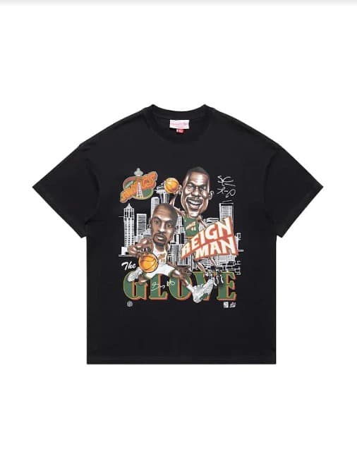 Mitchell-Ness-Seattle-Supersonics-Caricature-Vintage-Hardwood-Classics-NBA-T-Shirt-3