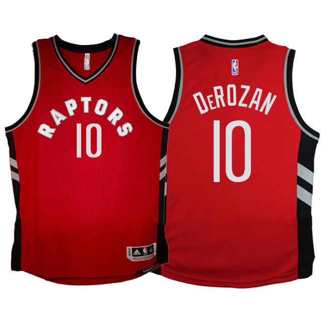 Баскетбольная майка 2015-16 DeMar DeRozan Toronto Raptors #10 Away Alternate Red Youth