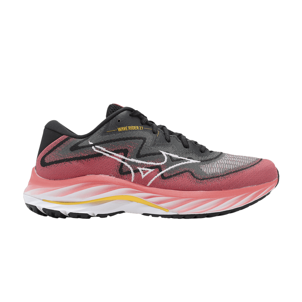 Кроссовки Mizuno Wave Rider 27 SSW 'Black Red'