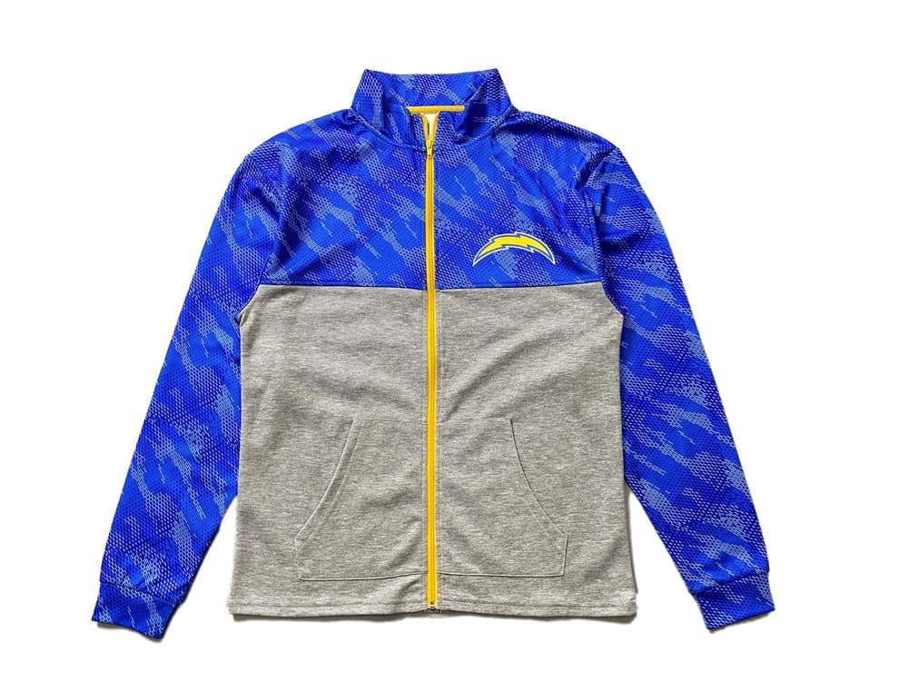 Куртка с воротником-стойкой B20THER NFL Chargers Blue Jacket