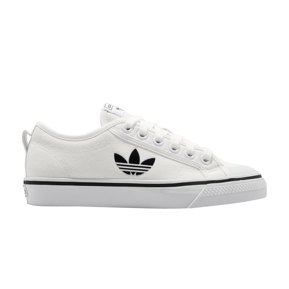 Adidas Wmns Nizza Trefoil 'White Black'