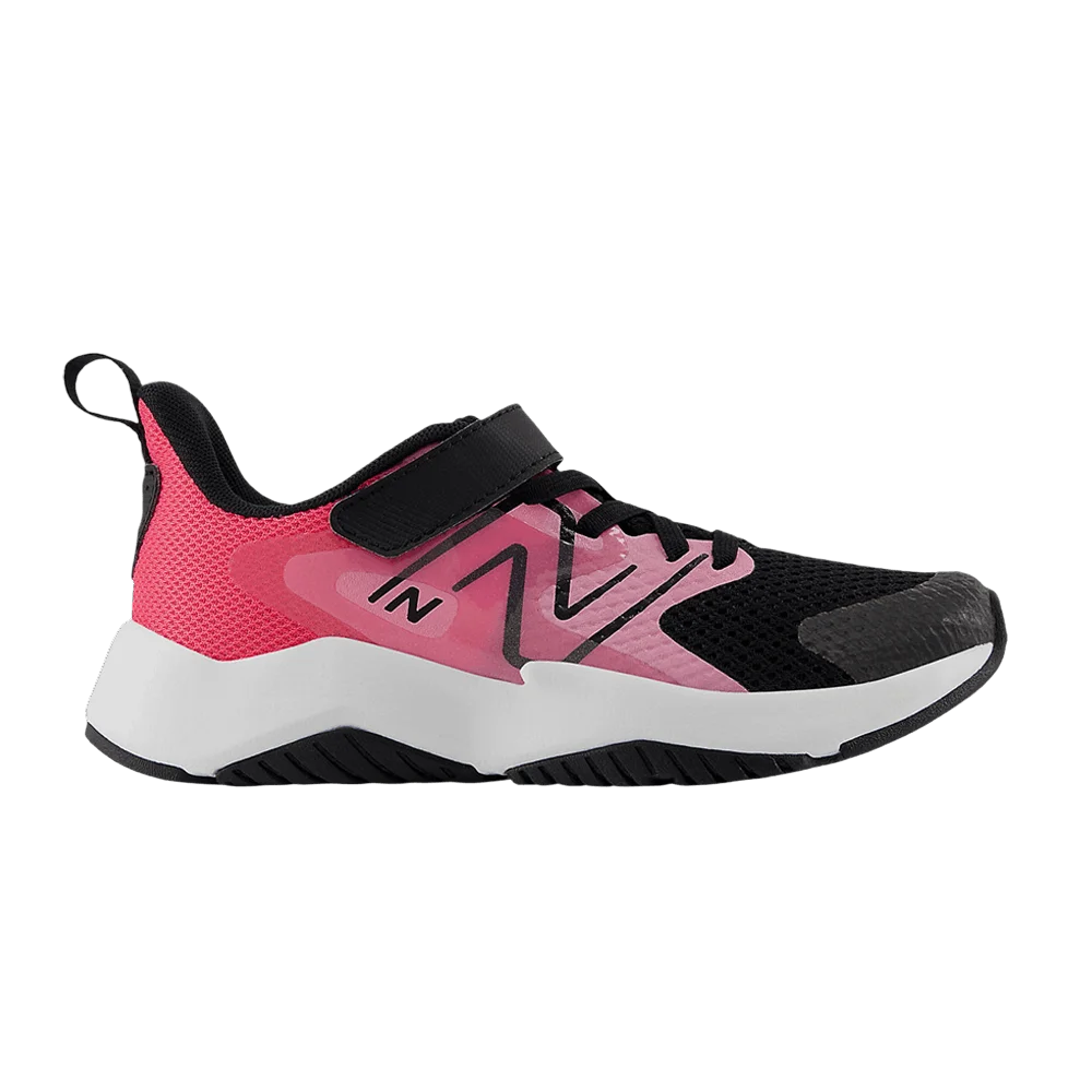 Krossovki-New-Balance-Rave-Run-v2-Bungee-Lace-Top-Strap-Big-Kid-Signal-Pink-Black