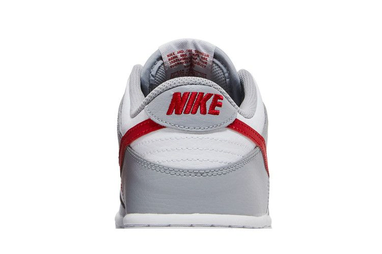 Кроссовки Nike Dunk Low GS 'Grey Red'