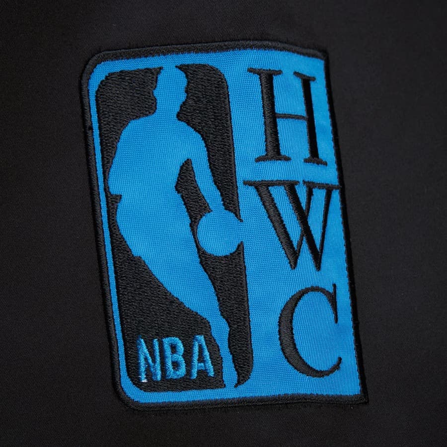Бомбер Mitchell & Ness Black Minnesota Timberwolves Team OG 3.0 Satin Full Snap Jacket