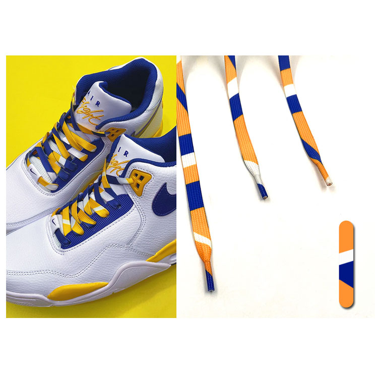 Шнурки Gorilla Guard Nike Flight Legacy BY Stripes Laces