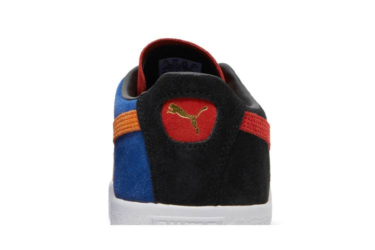 Кроссовки Puma Suede VTG Teams 'Black Burnt Red'