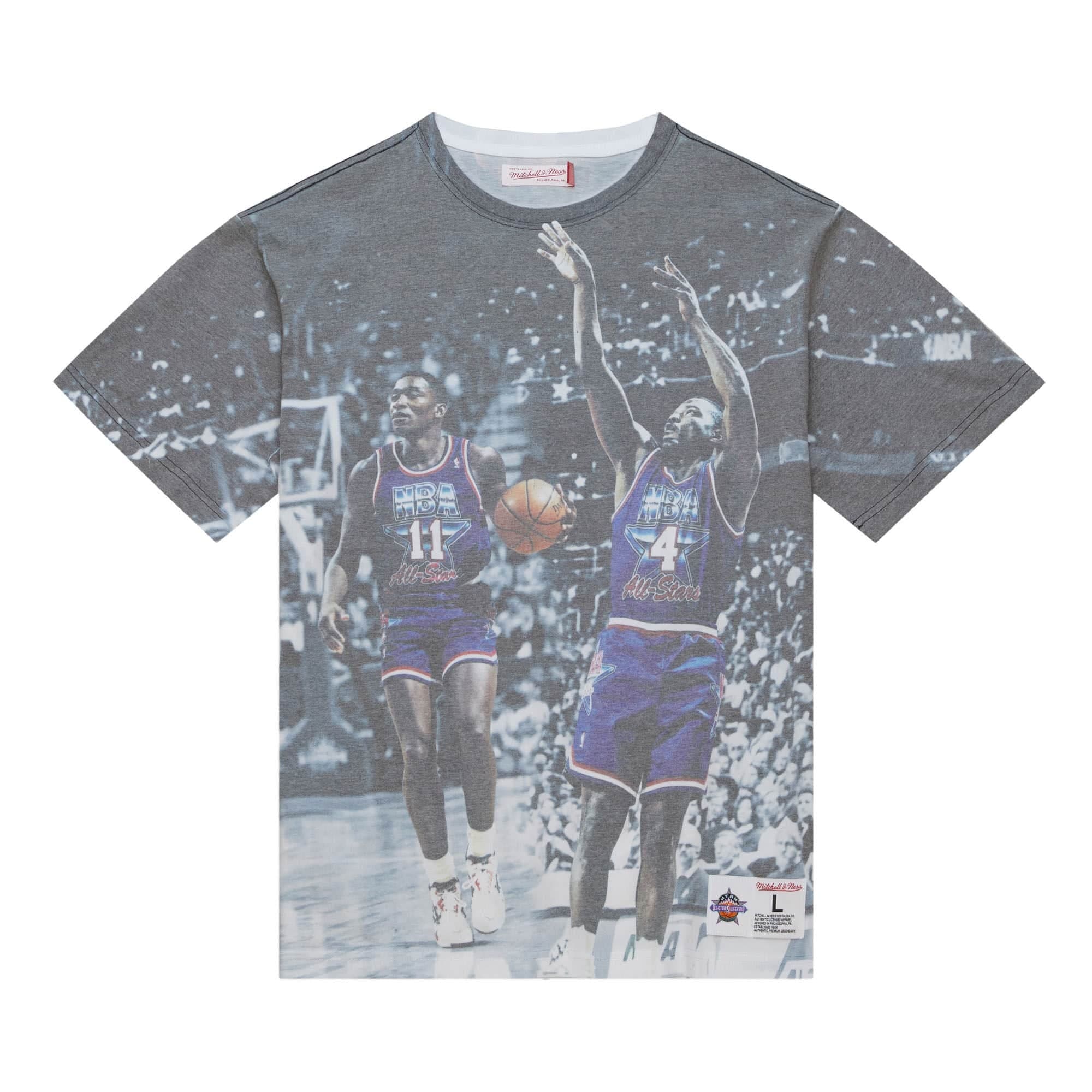 Футболка Mitchell & Ness Above The Rim Sublimated SS Detroit Pistons T-Shirt