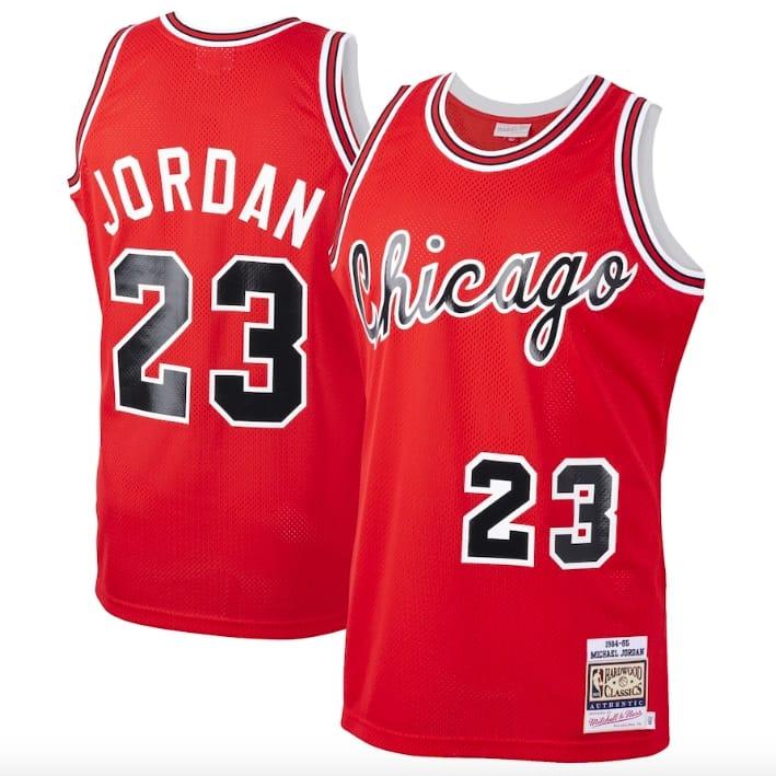 Баскетбольная джерси 1984-85 Chicago Bulls #23 Michael Jordan Mitchell & Ness Rookie Authentic Red Jersey