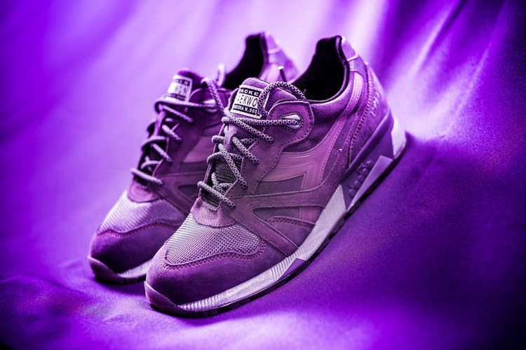 Кроссовки Diadora Packer Shoes X Raekwon X N 9000 'Purple Tape'