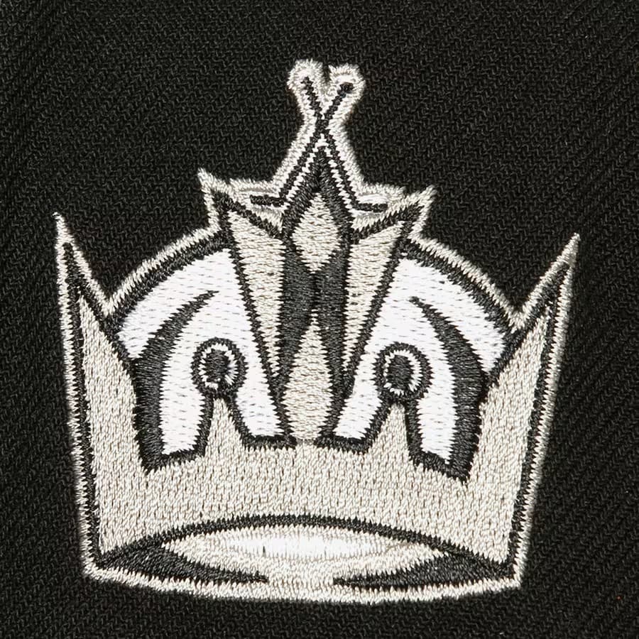Бейсболка Mitchell & Ness Black Los Angeles Kings Tailsweep 2.0 Pro Snapback Hat