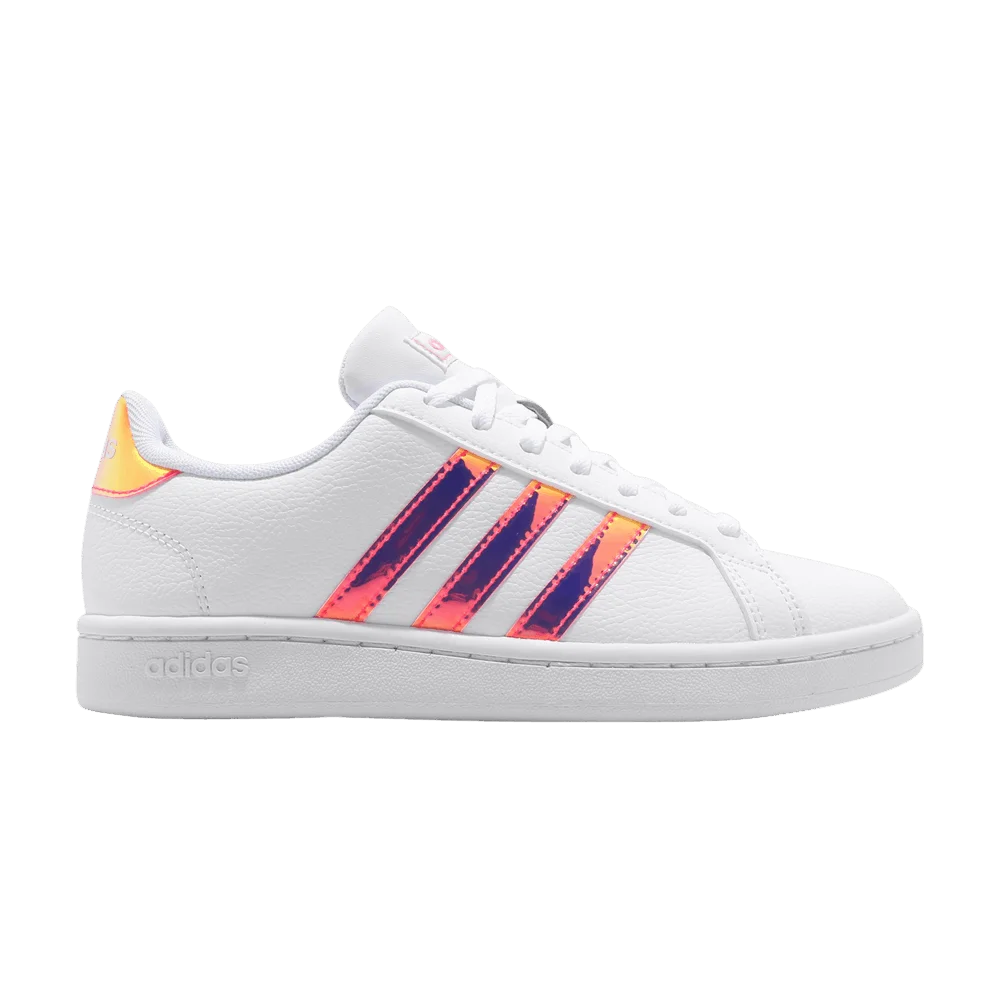Krossovki-Adidas-Wmns-Grand-Court-Pink-Iridescent