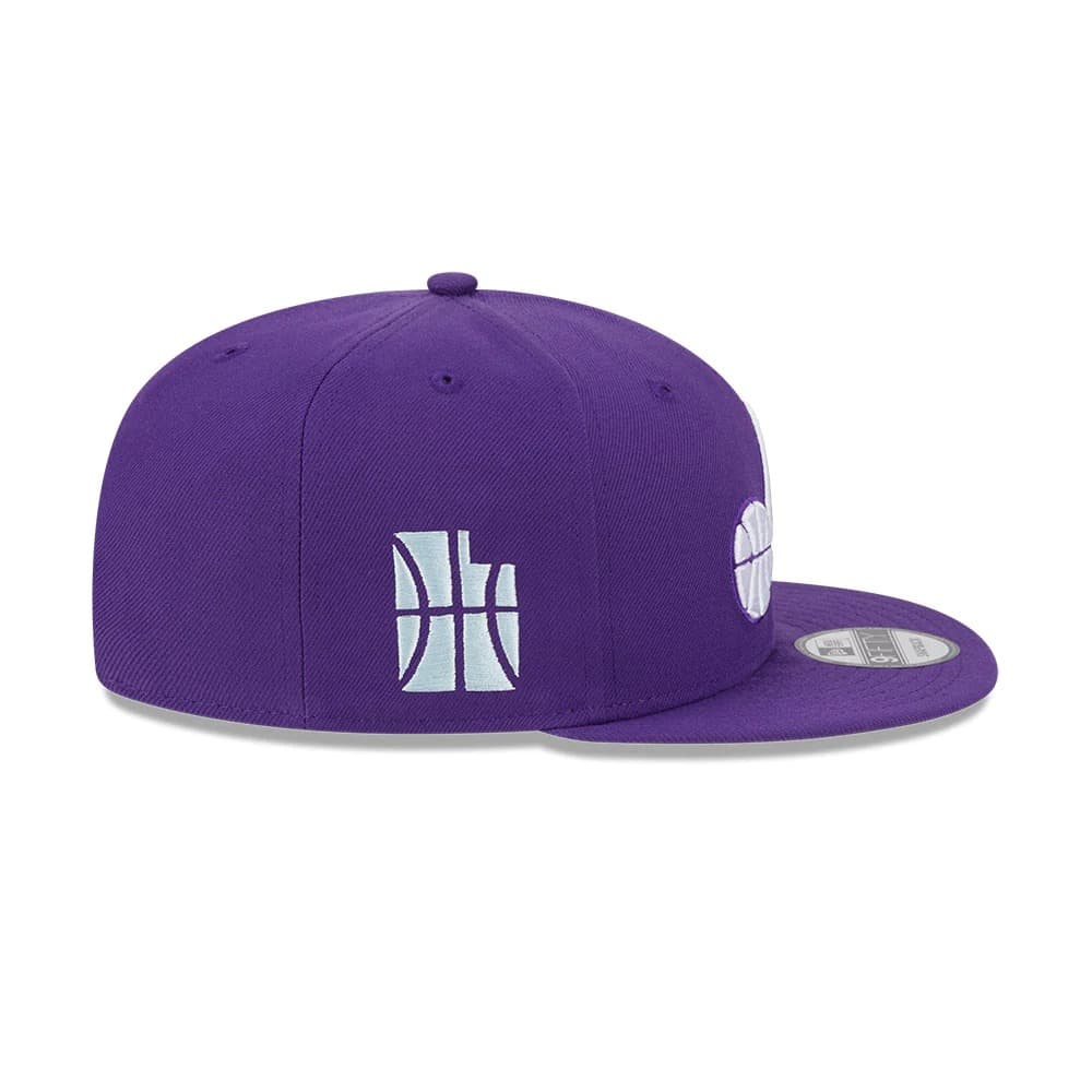 Бейсболка New Era Utah Jazz 9FIFTY Alternate 2024 City Edition NBA Snapback Hat
