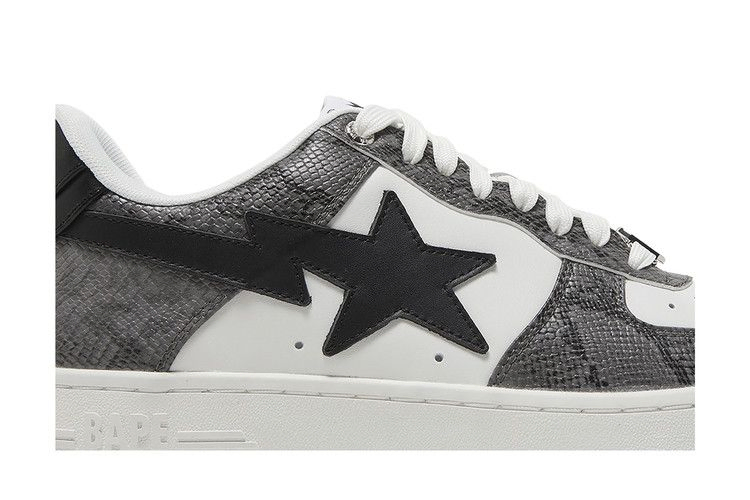 Кроссовки Bapesta 'Black Snakeskin'