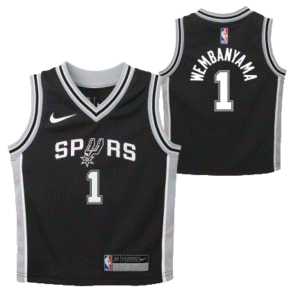 2023-24-San-Antonio-Spurs-Victor-Wembanyama-1-Toddler-Icon-Edition-Black-Jersey-1-300x300