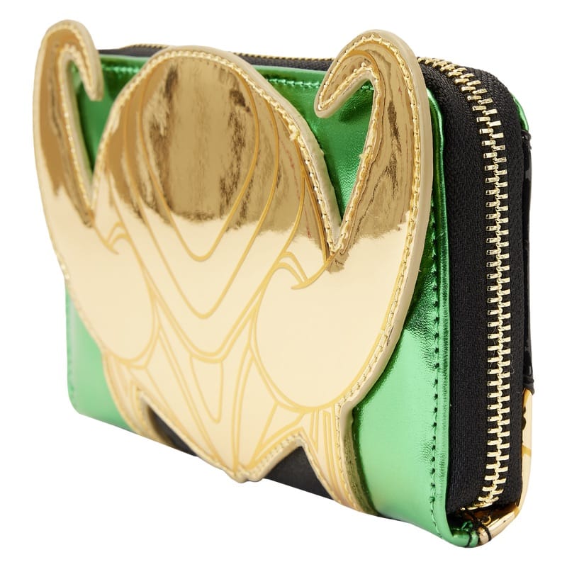 Кошелёк Marvel Metallic Loki Zip Around Wallet