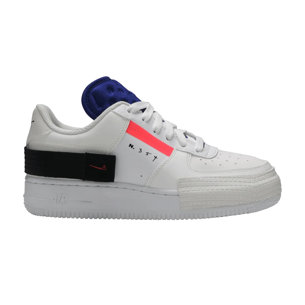 Krossovki-Nike-Air-Force-1-Low-Drop-Type-GS-Summit-White
