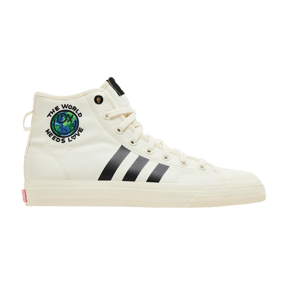 André Saraiva x adidas Nizza Hi RF 'The World Needs Love'