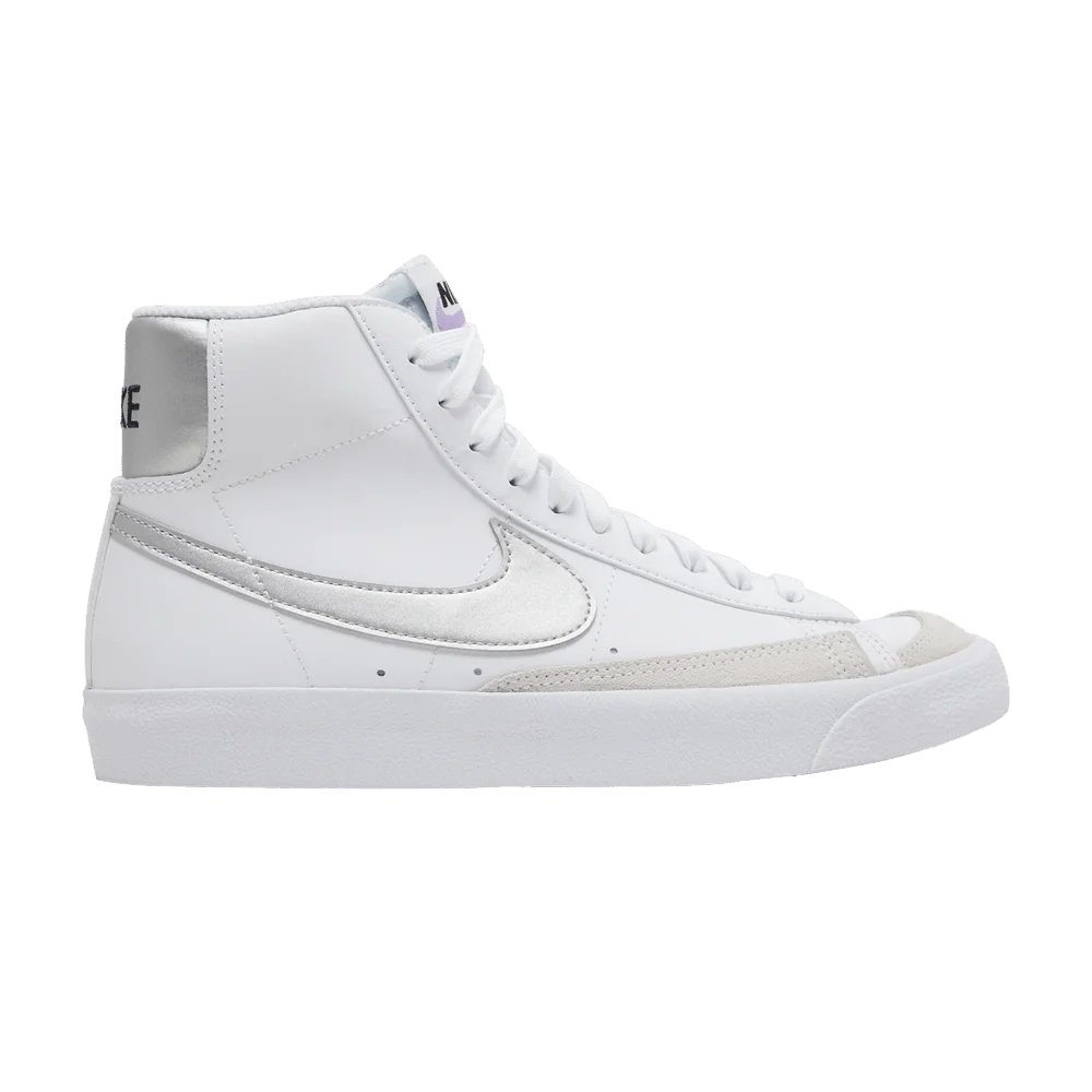 Krossovki-Nike-Blazer-Mid-77-GS-White-Metallic-Silver