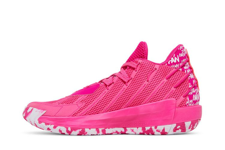 Кроссовки Adidas Dame 7 'I Am My Own Fan - Team Shock Pink'