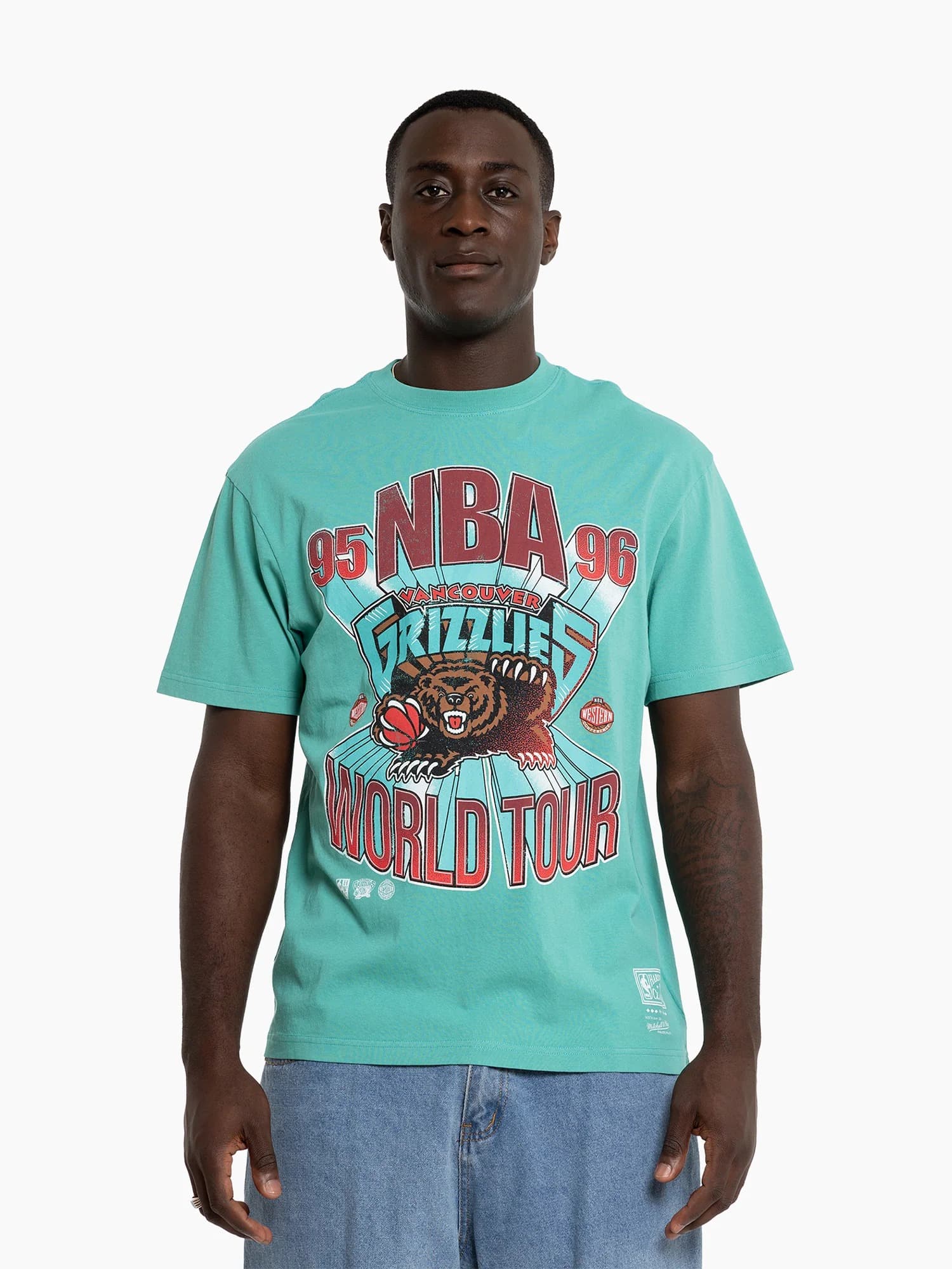 Футболка Mitchell & Ness Vancouver Grizzlies Vintage Bust Out T-Shirt