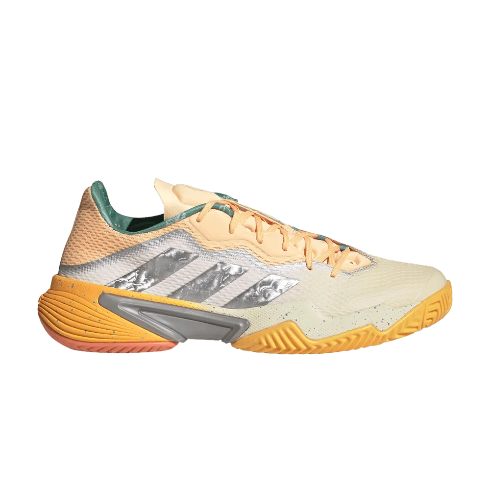 Кроссовки Adidas Barricade 'White Tint Acid Orange'