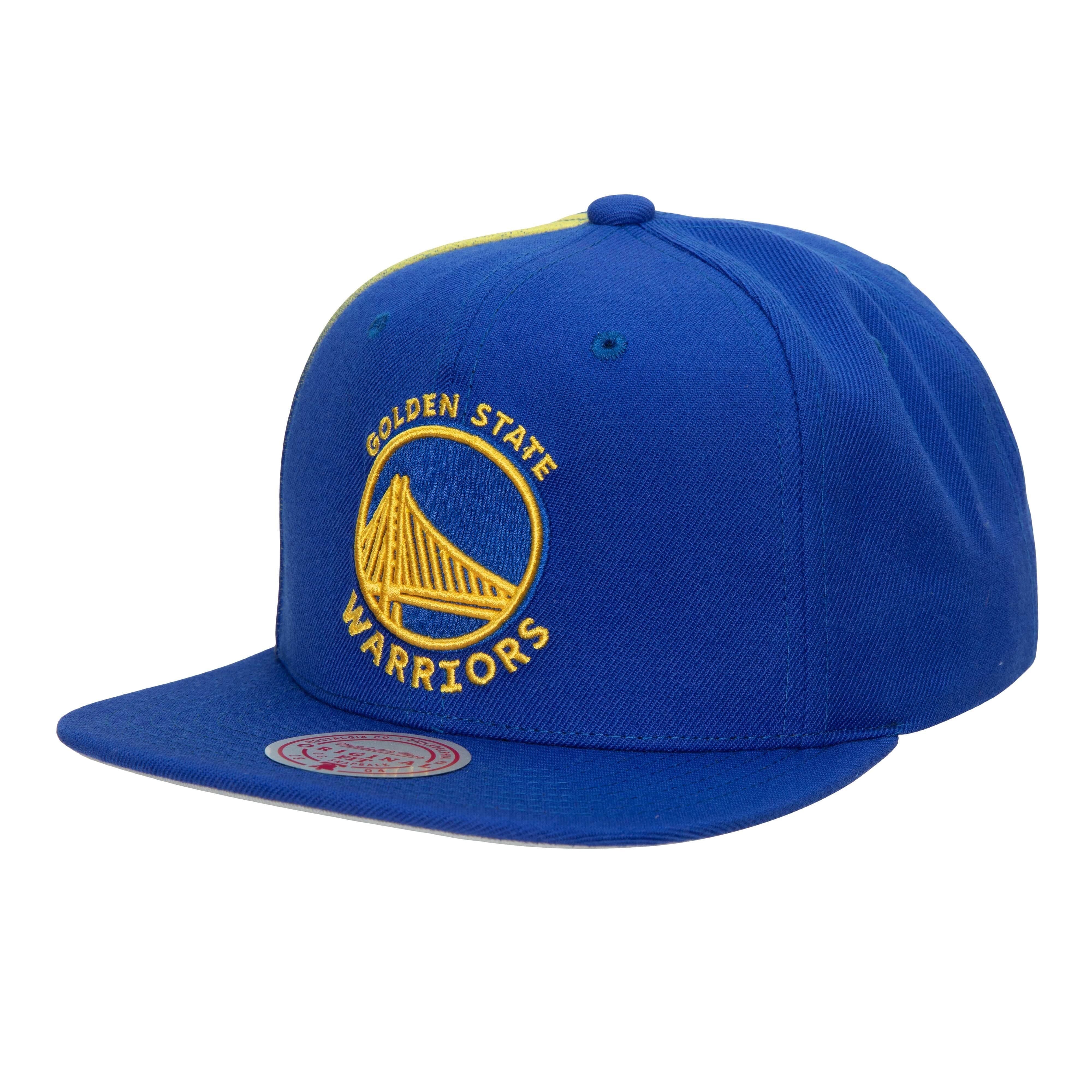 Бейсболка Mitchell & Ness Tapestry Snapback Golden State Warriors Hat