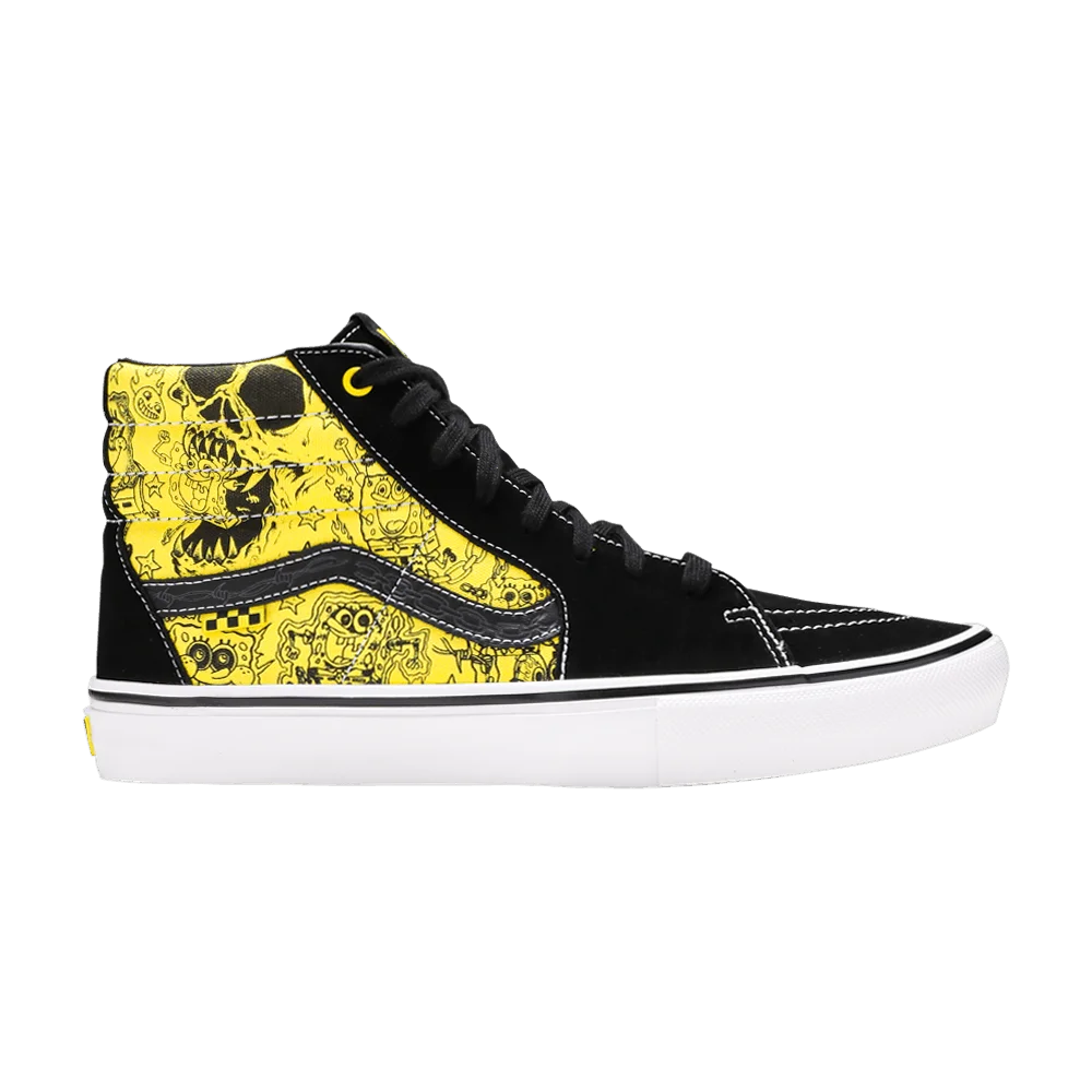 Mike Gigliotti x SpongeBob SquarePants x Vans Skate Sk8-Hi 'Black Yellow'