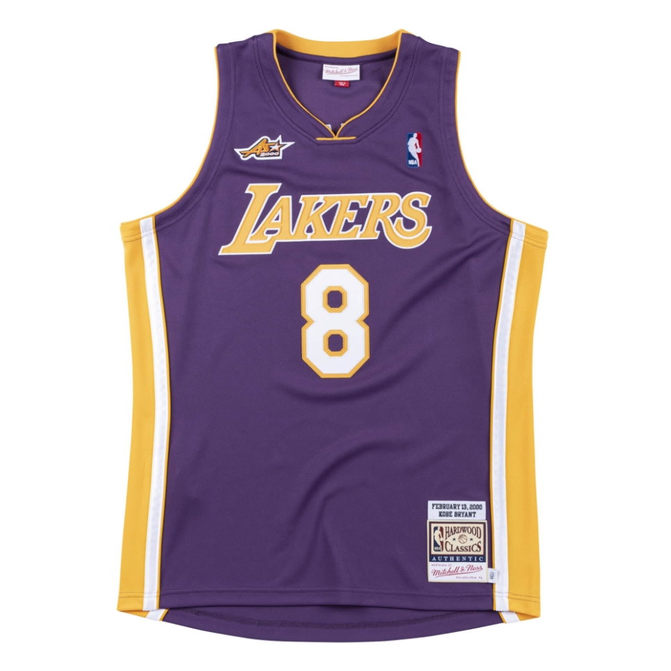 Баскетбольная джерси Mitchell & Ness Kobe Bryant 2000 All Star Game Hardwood Classics Throwback NBA Authentic Jersey