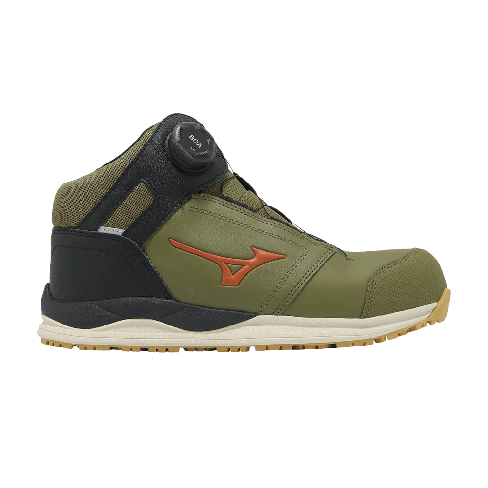 Кроссовки Mizuno Prime Fit HW 2 81M BOA 'Green Black Orange'