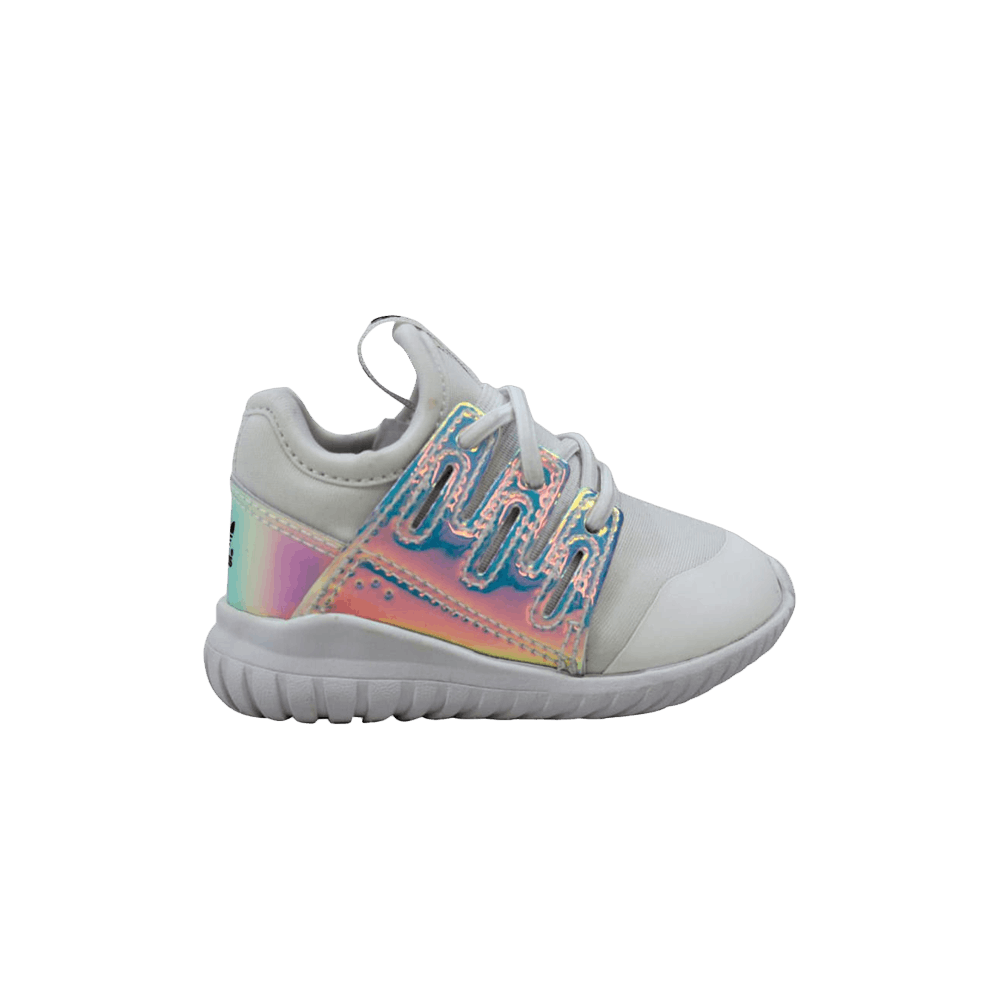 Кроссовки Adidas Tubular Radial El I 'White Metallic Silver'