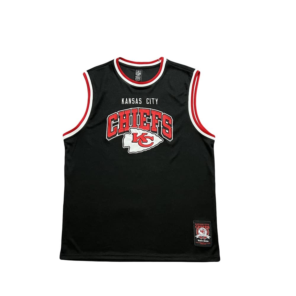 Баскетбольная джерси Buck Up NFL Kansas City Chiefs Black Jersey