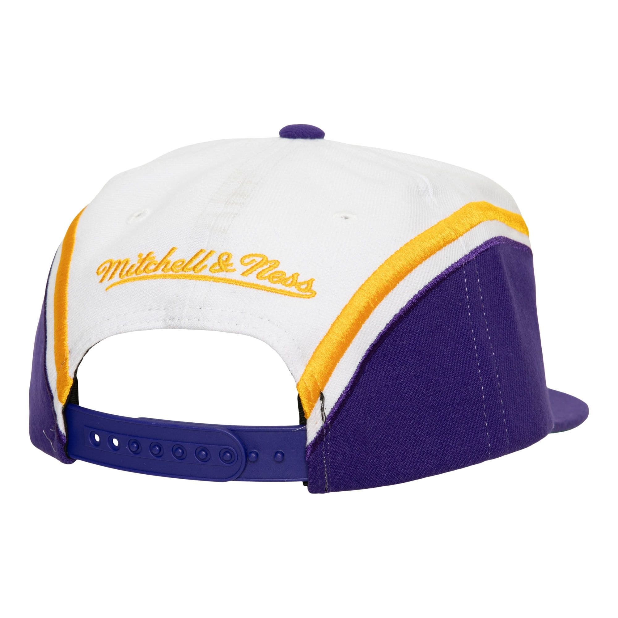 Бейсболка Mitchell & Ness Overhead Snapback Los Angeles Lakers Hat