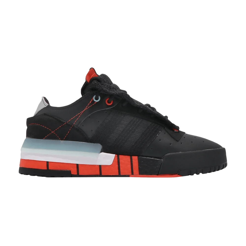 Кроссовки Adidas Rivalry RM Low 'Black Solar Red'