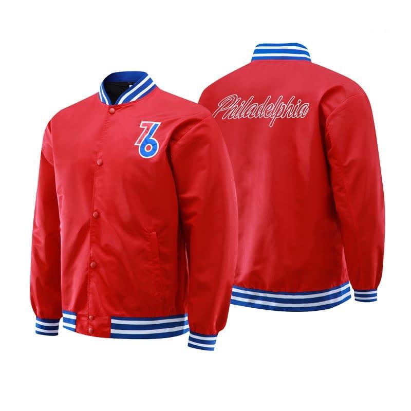 Бомбер Ehot 76ers Red Bomber