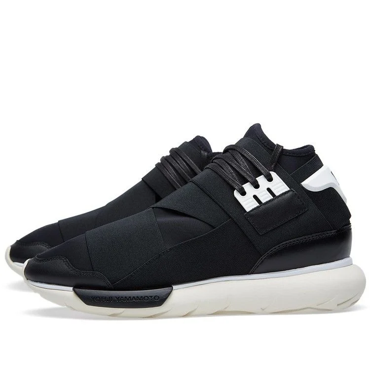 Кроссовки Adidas Y-3 Qasa High 'Black White'