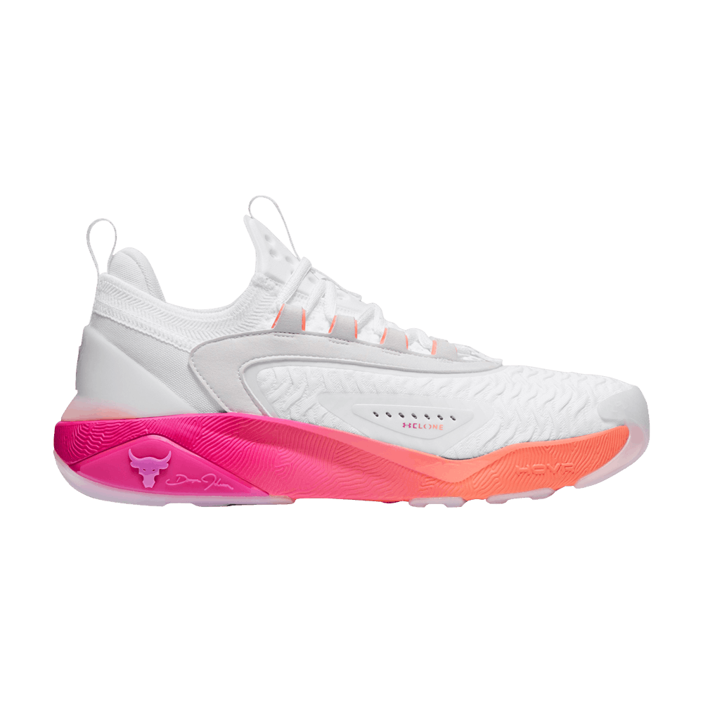 Кроссовки Under Armour Project Rock 7 'White Vivid Magenta'