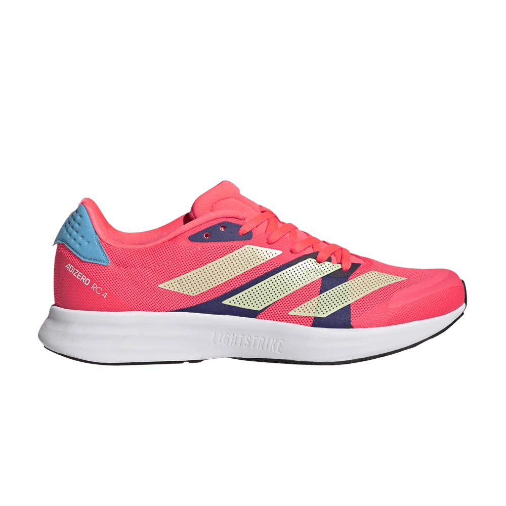 Кроссовки Adidas Adizero RC 4 'Turbo Sandy Beige Metallic'